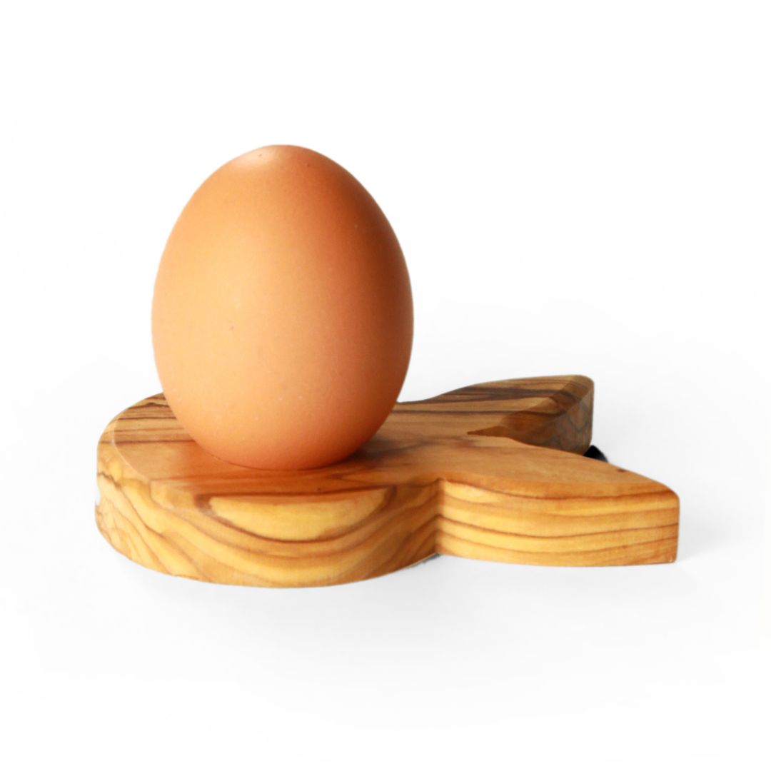 Olive Wood Rabbit Egg Holder | Easter Decor & Table Decor for Easter and Spring