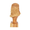 Hand-Carved Eagle Head Made of Olive Wood – Exclusive Wooden Sculpture from Bethlehem (23 cm)