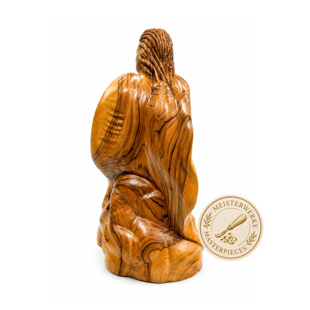 Nephi, Son of Lehi – Handcrafted Olive Wood Sculpture from Bethlehem