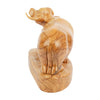 Hand-Carved Olive Wood Ox – Exclusive Wooden Sculpture from Bethlehem (18 cm)