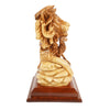 Hand-Carved Sculpture “Lion and Lamb” – Symbol of Peace Made of Olive Wood (30 cm)