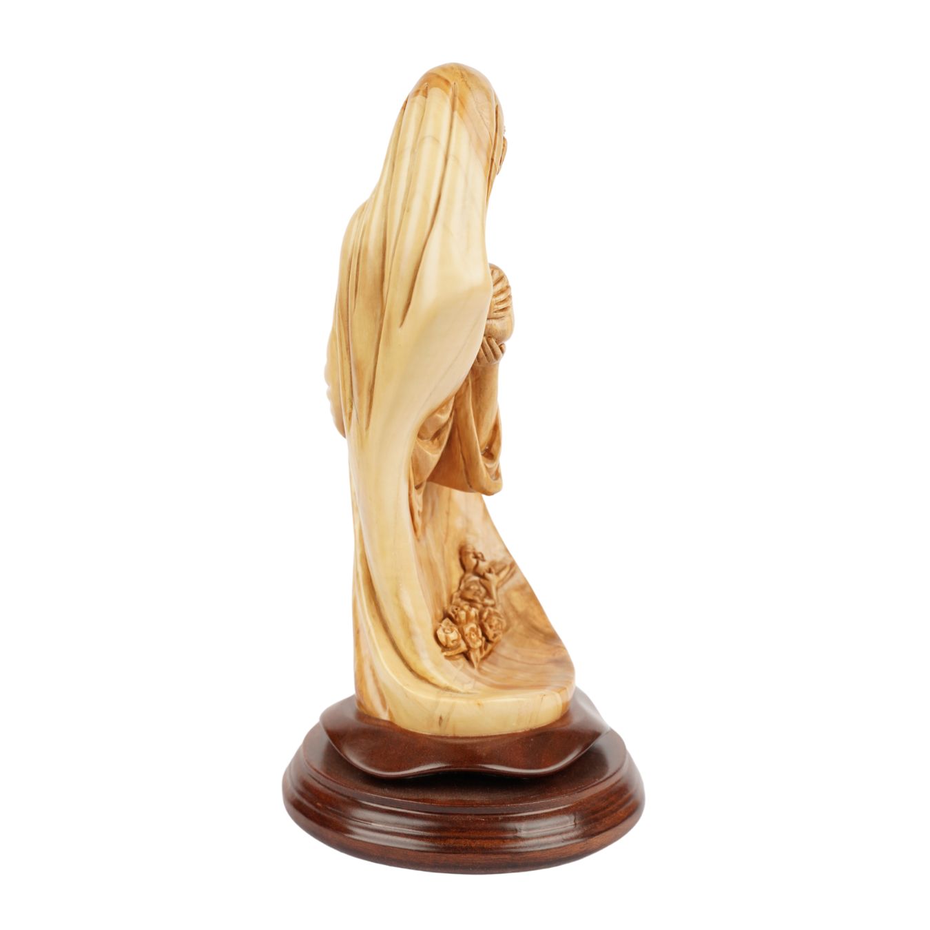 Holy Family with Baby Jesus – Hand-Carved Olive Wood Sculpture from Bethlehem (28 cm) 