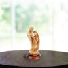 Heilige Familie mit Jesuskind – Handgeschnitzte Olivenholzskulptur aus Bethlehem (28 cm)