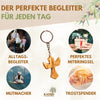 Schlüsselanhänger Kreuz in Engel-Form