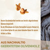 Osterdeko Eierständer Hase Tischdeko aus Olivenholz