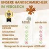 Kleeblatt als Glücksbringer aus Olivenholz