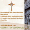 St. Benedikt Kreuz aus Olivenholz