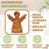 Guardian Angel Hand Flatterer Lucky Charm Made of Olive Wood as a Gift with the Saying "You can do it"