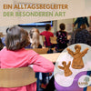 Schutzengel Handschmeichler Glücksbringer aus Olivenholz als Geschenk mit Spruch "Lieblingsmensch"