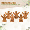 Schutzengel Handschmeichler Glücksbringer aus Olivenholz als Geschenk mit Spruch "Lieblingsmensch"