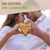 Heart Gift Olive Wood Hand Flatterer Lucky Charm