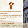 Personalisiertes Kreuz mit dem Heiligen Geist - handgefertigt aus Olivenholz