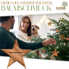 Weihnachtsdeko Baumschmuck Stern Anhänger aus Olivenholz