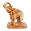 Hand-Carved Olive Wood Elephant – Exclusive Wooden Sculpture from Bethlehem (20 cm)